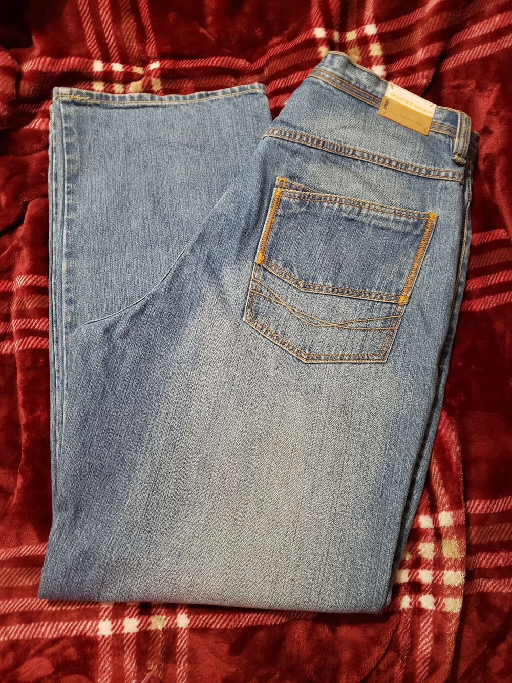 Rocawear Men's Light Blue Straight Jeans